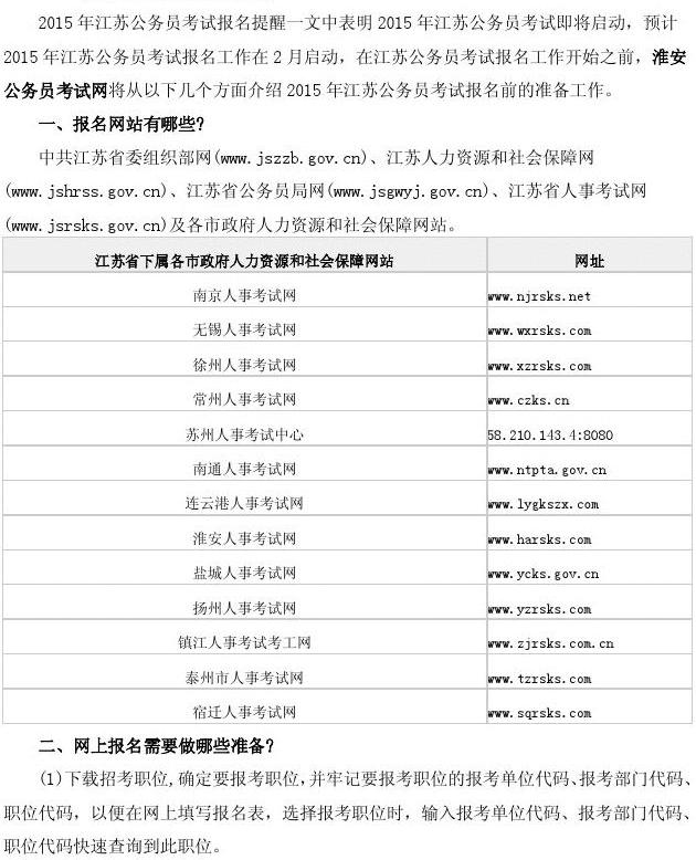 公务员报名所需资料详解及注意事项指南