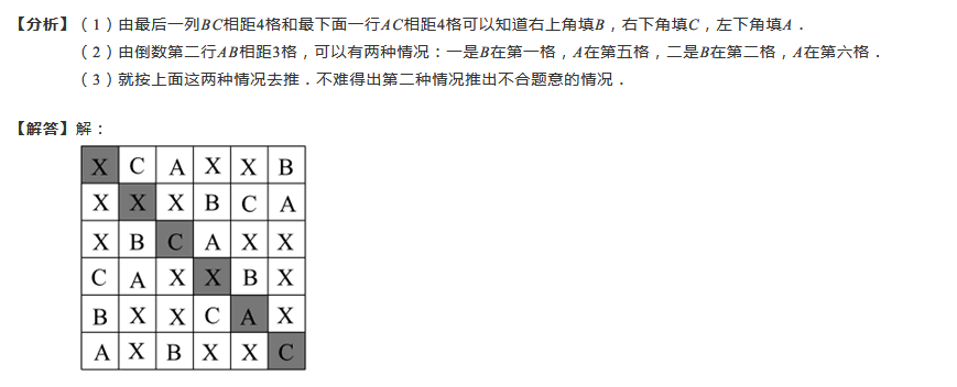 逻辑思维题测试详解，30题及答案解析解析