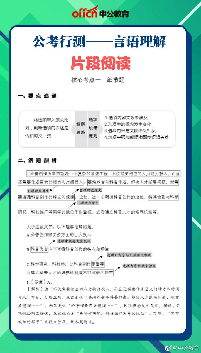 公务员行测言语判断，理解与应用的艺术