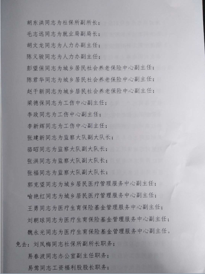 山城区人力资源和社会保障局人事任命，构建高效专业人才队伍