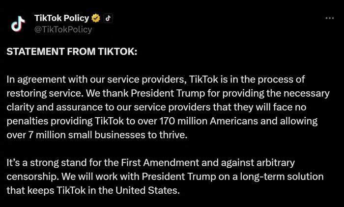 TikTok最新声明，深化沟通透明化，共建开放平台