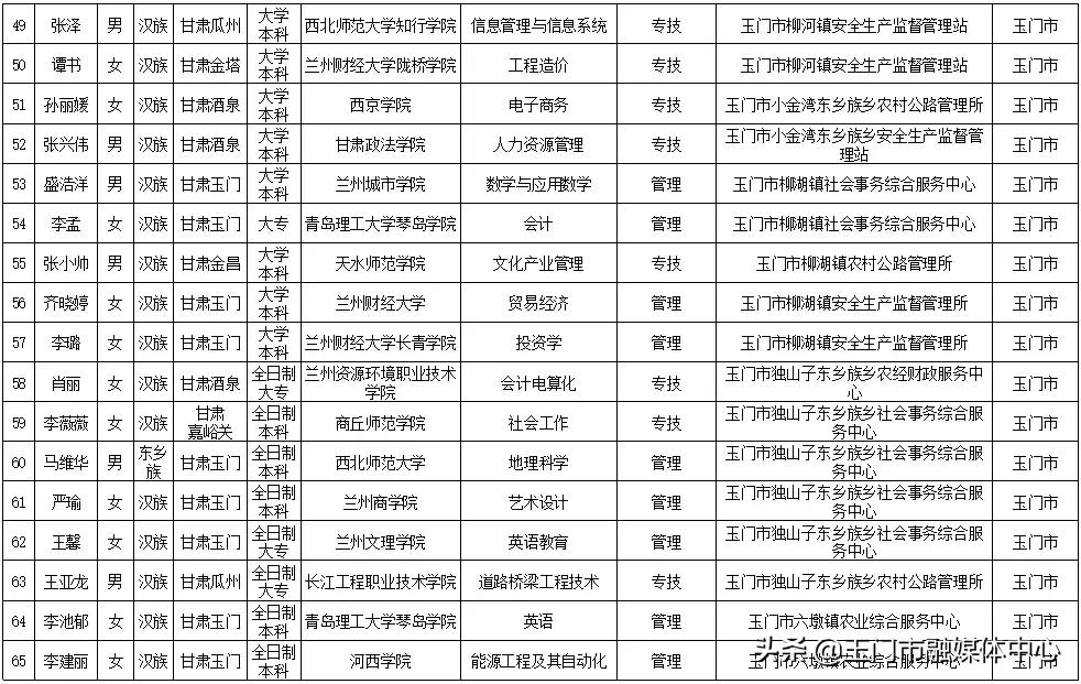 玉门市人民政府办公室最新招聘详解公告