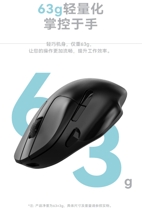 Keychron M7 三模无线鼠标上市：PAW3395 传感器、重 63g，328 元